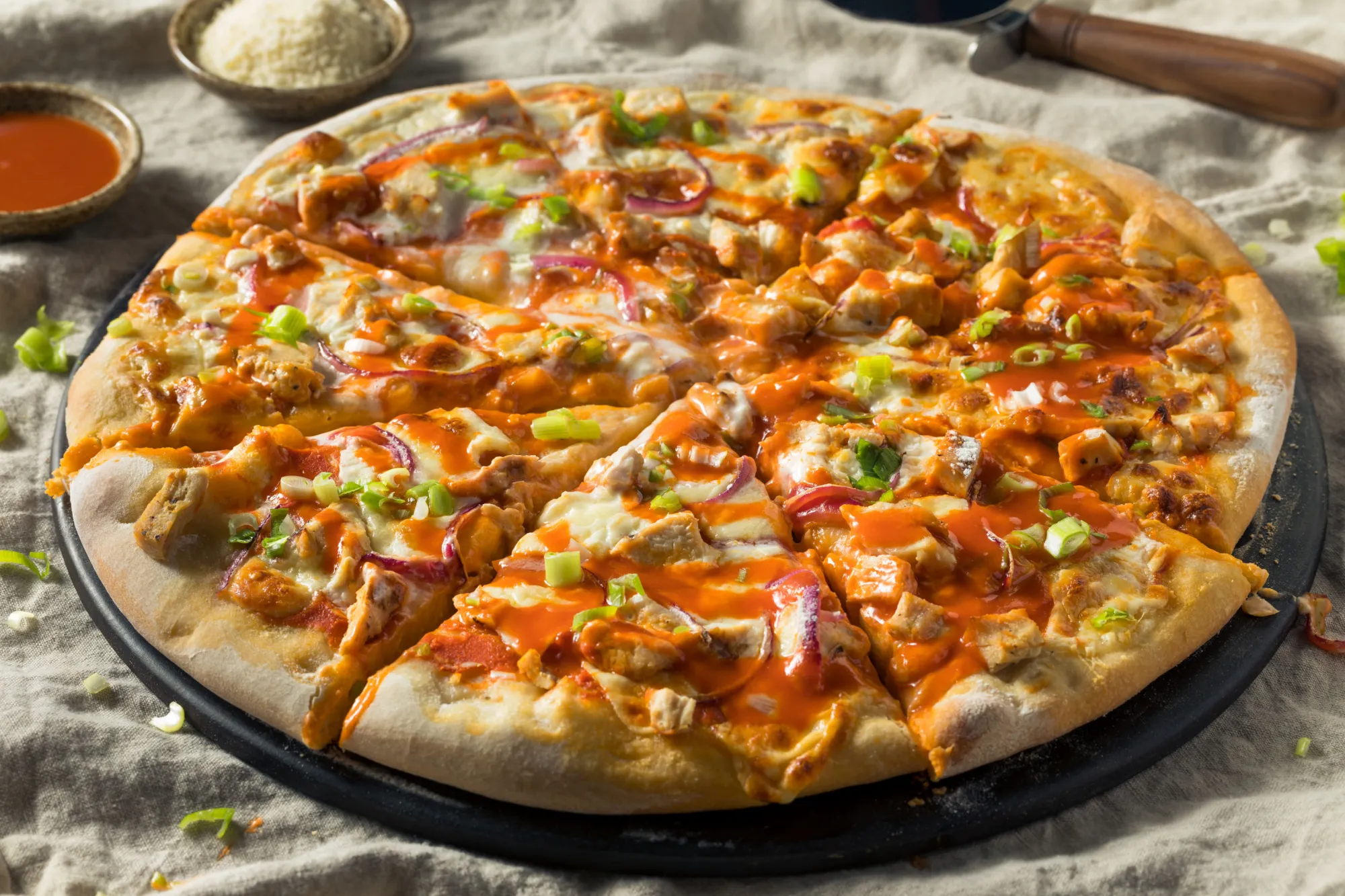 Tavuklu Pizza