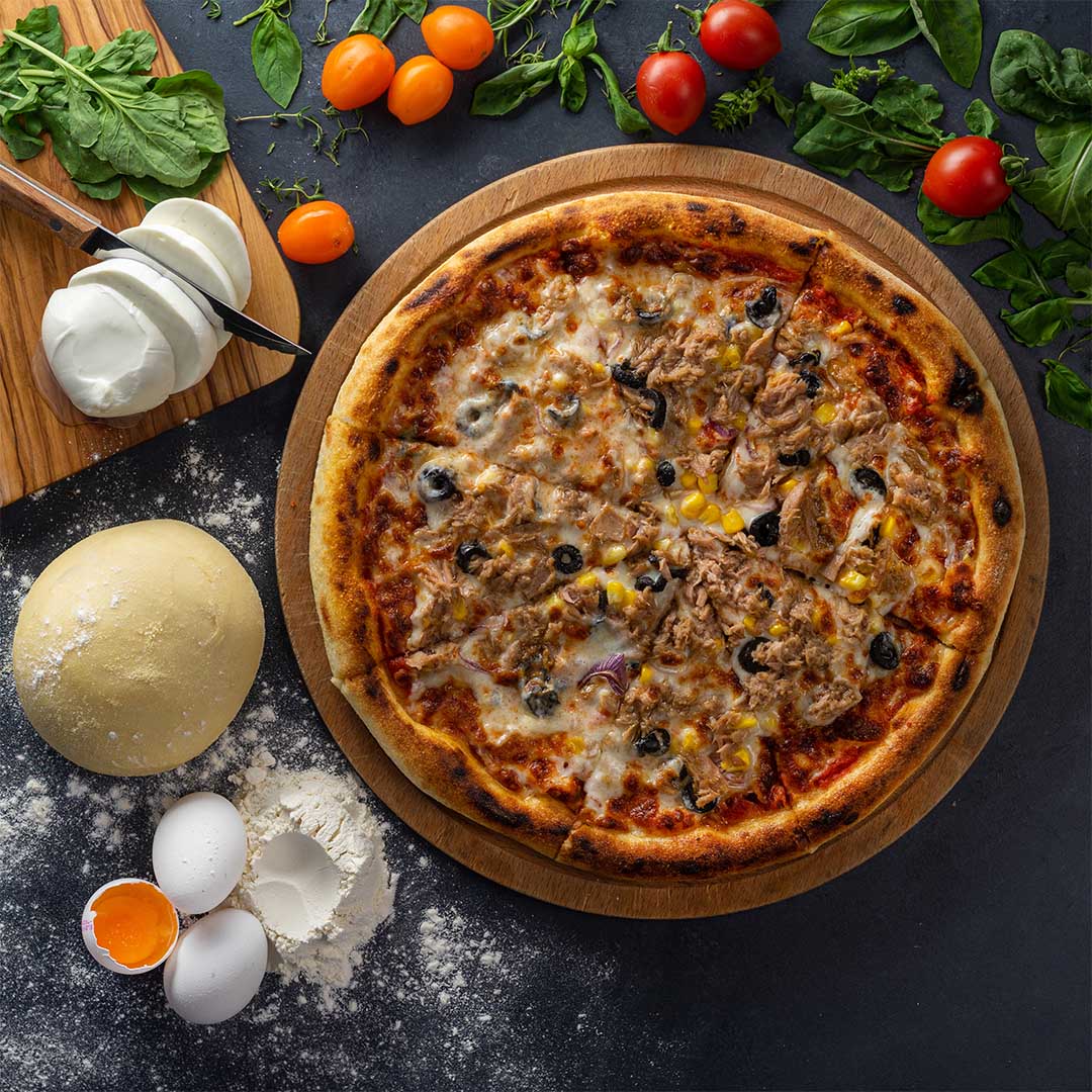 Ton Balıklı Pizza