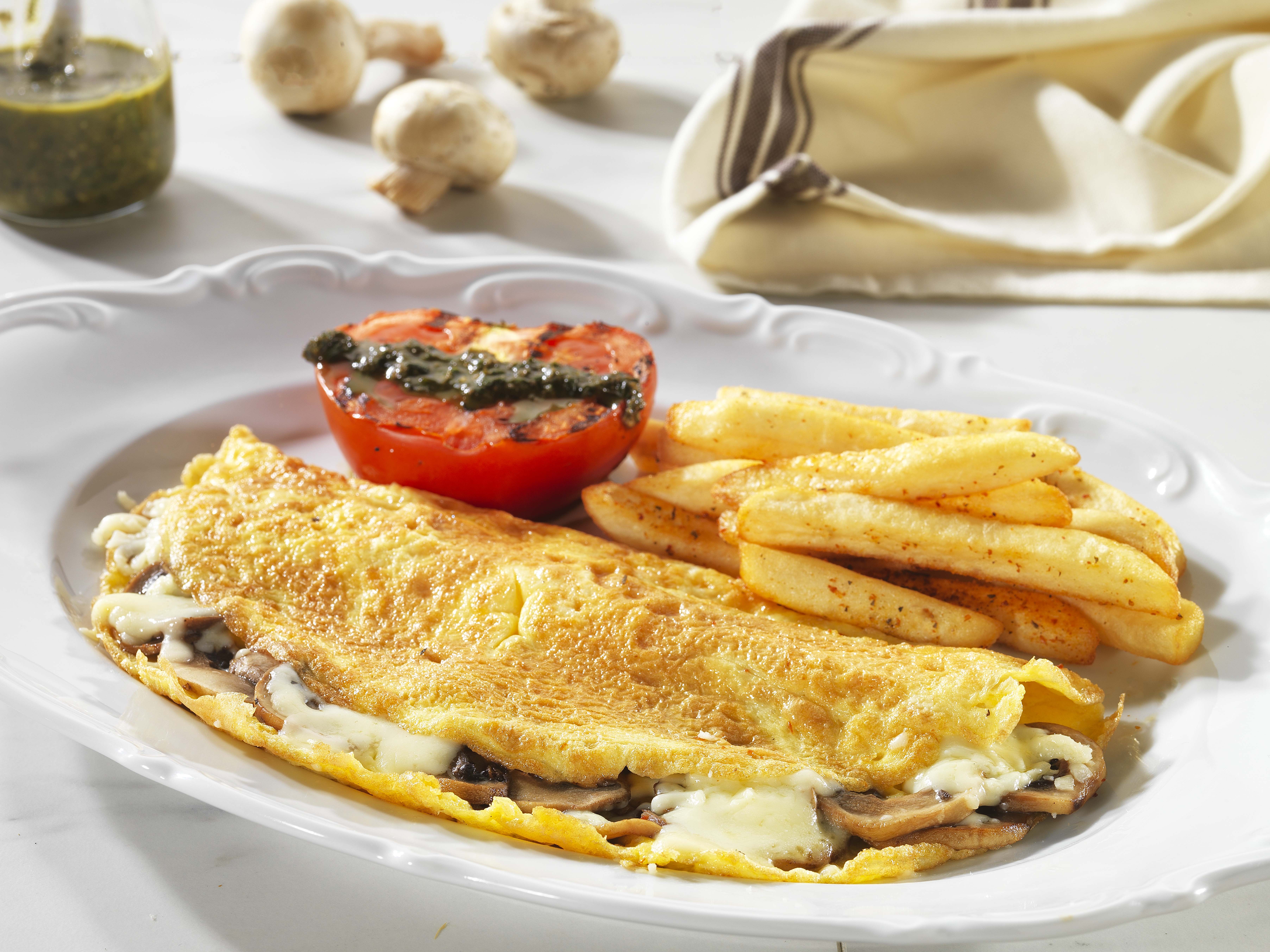 Kaşarlı Omlet